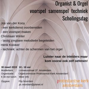 Scholingsdag Organisten