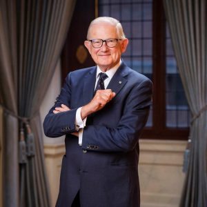 Prof. Pieter van Vollenhoven preekt in Vrijburg