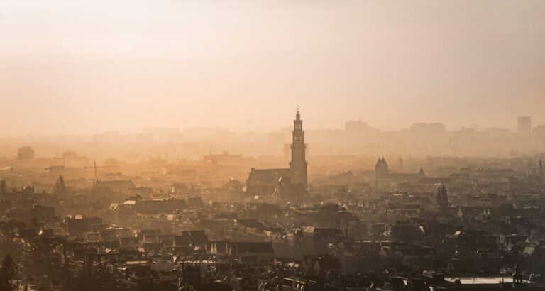 Amsterdam vanuit de lucht