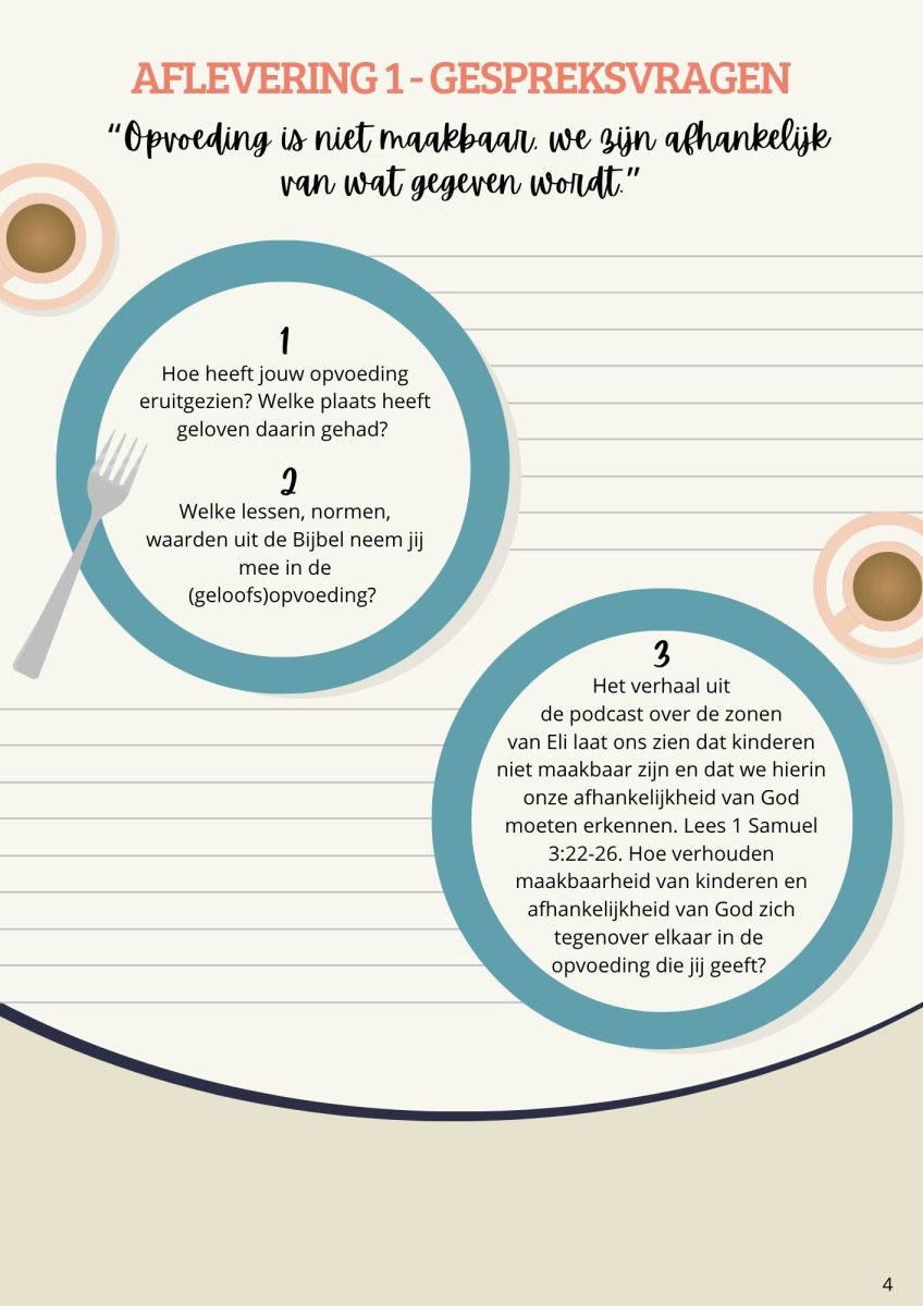 Gesprekken voorbij de keukentafel