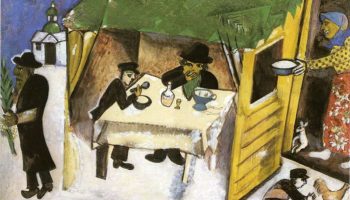 Marc Chagall, Soekot - Loofhuttenfeest (1916)