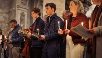 Paasviering 2025 bij de Oudekerkgemeente. Foto: Randy Fokke